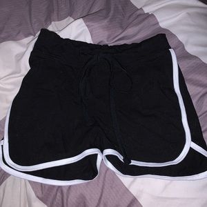 Black shorts